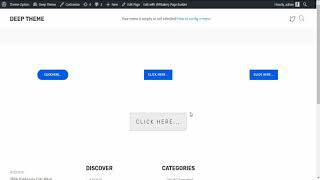 Deep Theme - Button shortcode