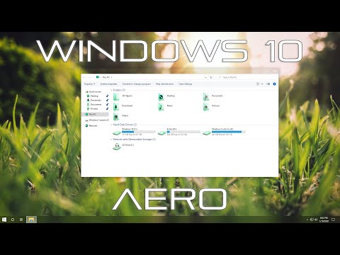 Video: Aero Glass - Windows 10-dagi Oynalarning Shaffofligini Qanday Sozlash Mumkin