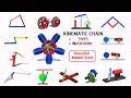 Kinematic Chain Classification and Inversions of Mechanisms Animations in Solidworks | All in One