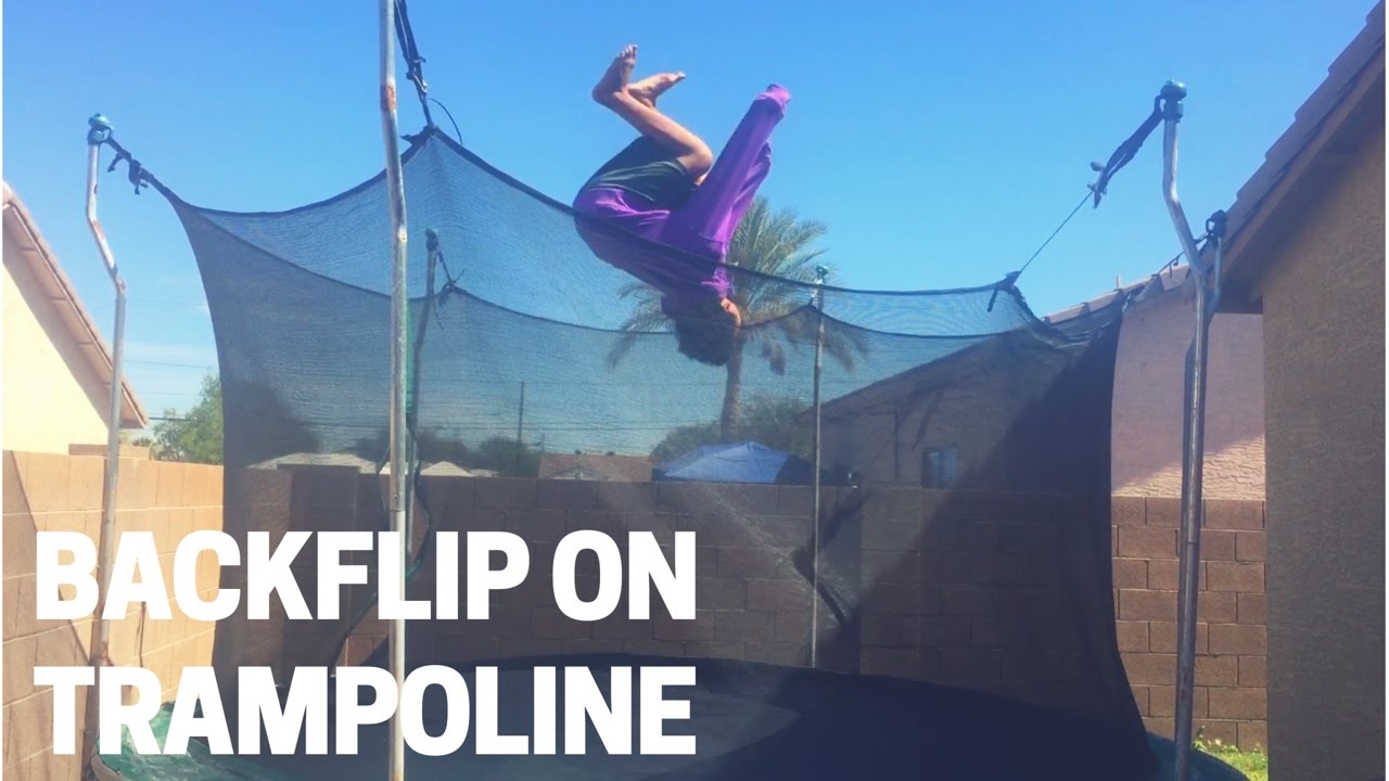 Tutorial How To Backflip On Trampoline YouTube