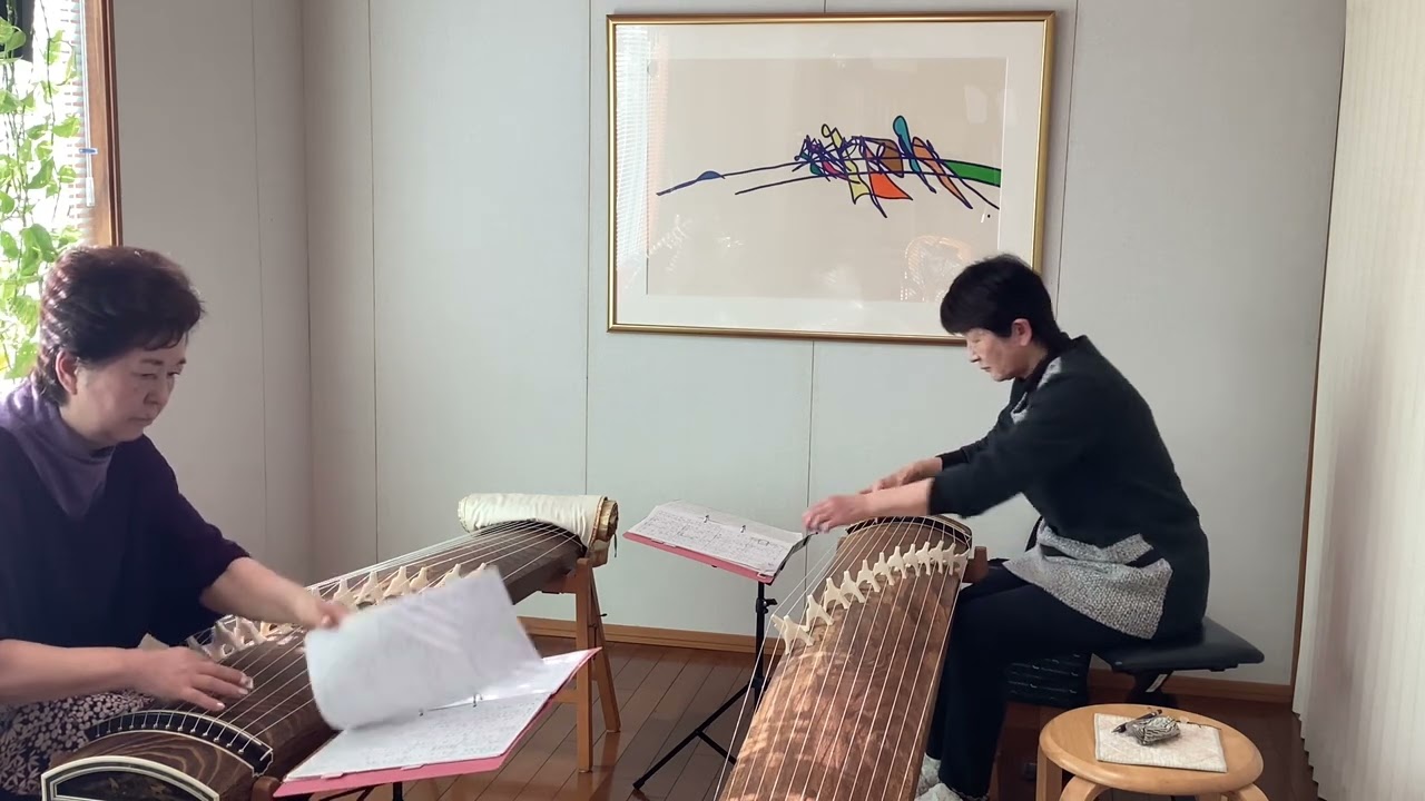 櫻井編曲集21「22才の別れ」Japanese koto duo「nijyunisaino wakare