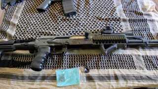 AK recoil buffer pad installation