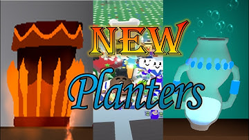 Buying the New Heat-Treated and Hydroponic OP Planters I Bee Swarm Simulator