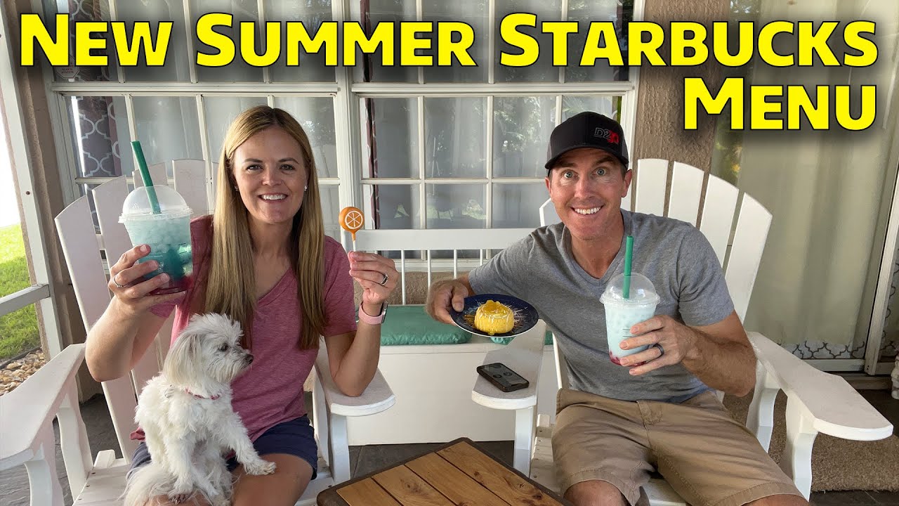 Trying ALL the New Summer Items at Starbucks & Update Video - May 2024