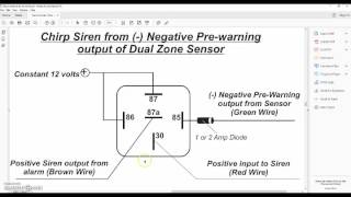 How to add warn away chirps or strobe lights to an alarm screenshot 5