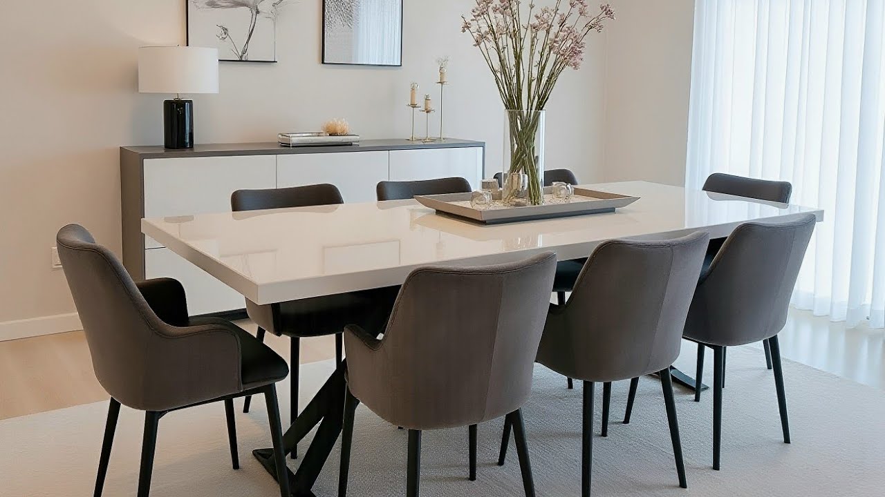 Stylish Dining Room Design Ideas 2025 New Modern Dining Tables & Latest ...
