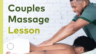 Tocar Spa's Couples Massage Lesson (Teaser)