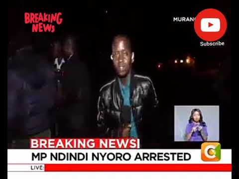 Victor Kinuthia Citizen TV Kenya reporter blooper on National TV