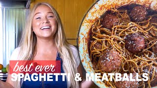 I Made Spaghetti & Meatballs | Alix Traeger by Alix Traeger 45,007 views 3 years ago 8 minutes, 3 seconds