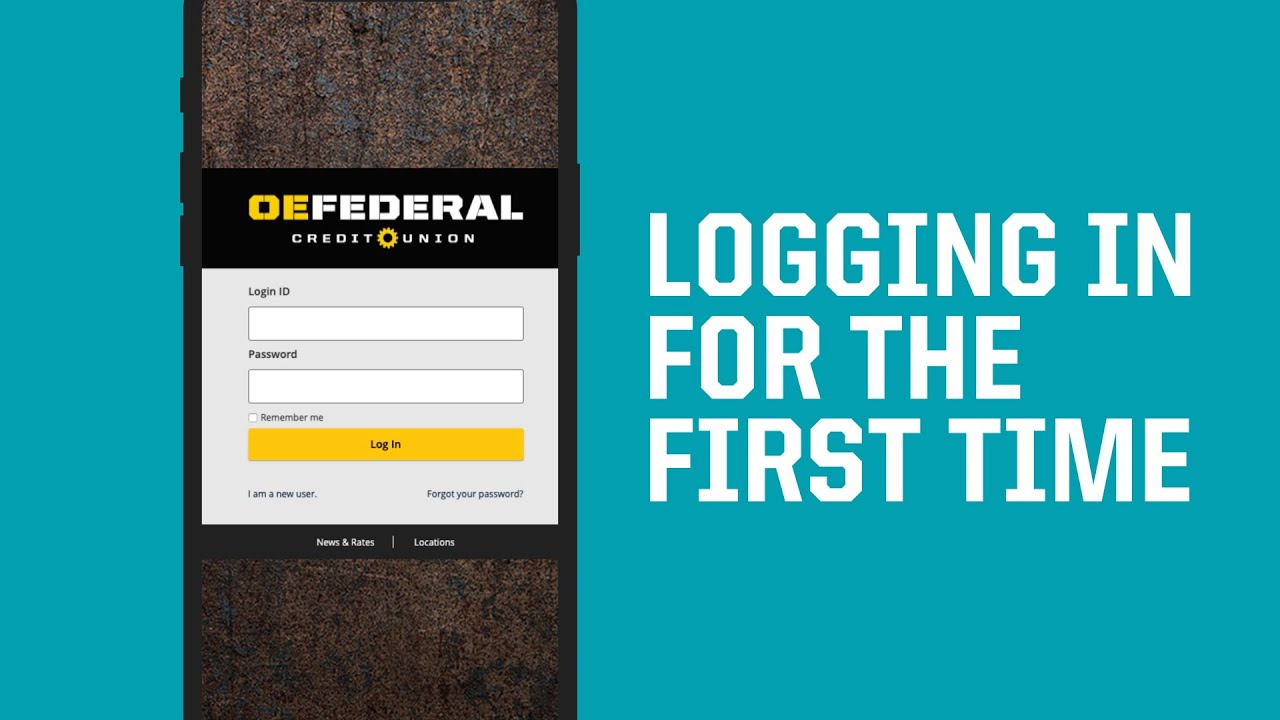 Logging in for the First Time YouTube