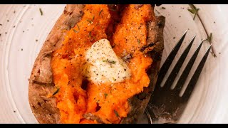 Easy Air Fryer Sweet Potatoes