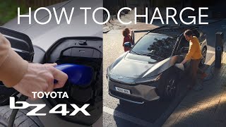 How to charge your bZ4X | Toyota Europe