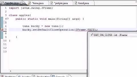 Part 54: Java Programming Tutorial - Event Handler Program .