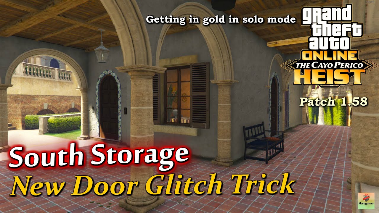 New Door Glitch Guide (South Storage) GTA Online The Cayo Perico
