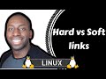 Linux  hard vs soft links