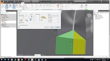 Inventor - Weld corner example