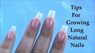 Tips For Growing Long Natural Nails x Bloopers