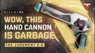 Wow This Hand Cannon Is Trash in Destiny 2 PVP