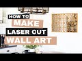 Laser Cut Mirrored Wall Art