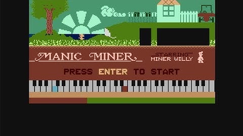 Manic Miner Review for the Atari XL / XE by John Gage