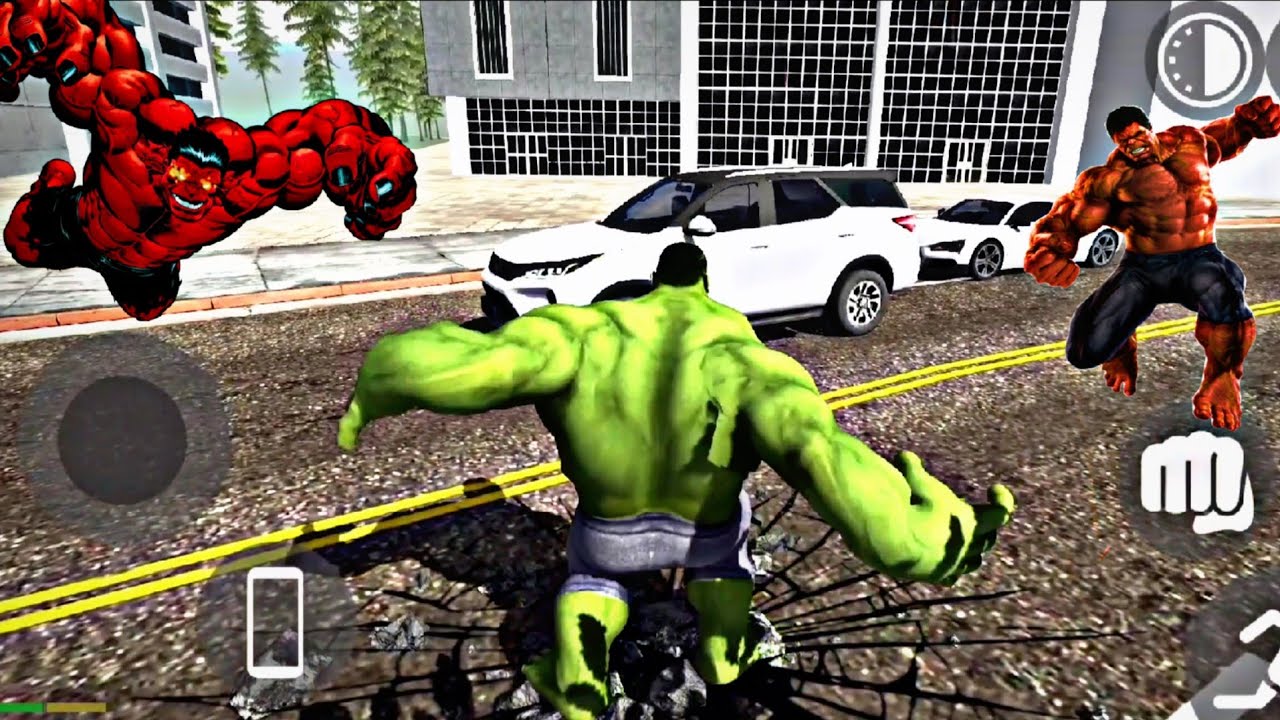 Hulk Ki Video Hulk Angry Mood Sence Hulk VS Red Hulk #trending #viralvideo #indianbike #hulkfight 