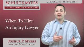 When To Hire An Injury Lawyer 