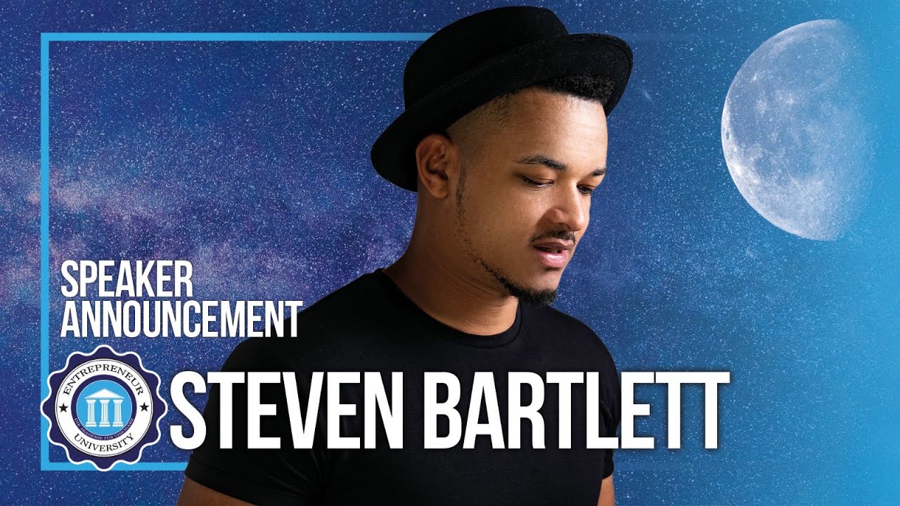 Update STEVEN BARTLETT - Er kommt zum FOUNDER SUMMIT 2020! - Speaker Announcement