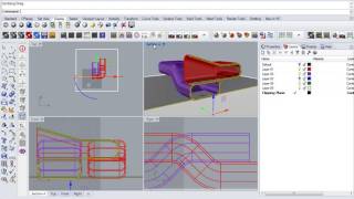 48 - Rhino - Cutting Perfect Sections in Rhino Using Section and Make2d