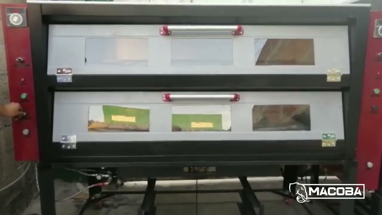 Horno de Gaveta Automátizado - MACOBA - YouTube