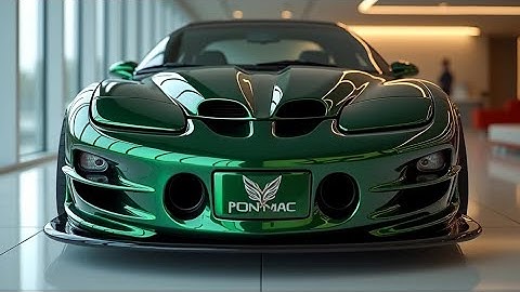 Pontiac Is BACK! The 2026 Firebird Is a Monster!