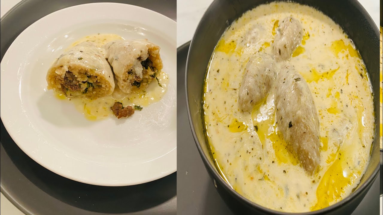 لێنانی خۆشترین کوبە بەماست/ #کبە باللبن #کبە لبنیە