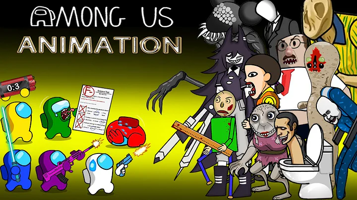 어몽어스 Among Us vs All Bosses SCP & Zombies Compilation 3 || Animation
