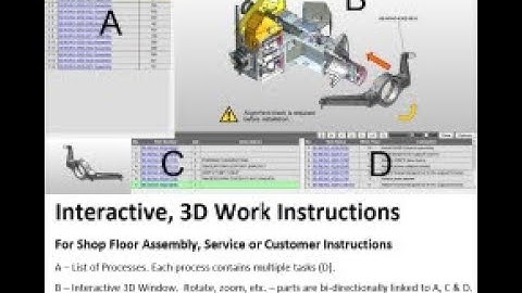 Create Assembly Work Instructions from any CAD Data