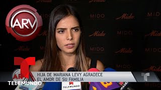 Hija de Mariana Levy se reconcilió con su abuela | Al Rojo Vivo | Telemundo