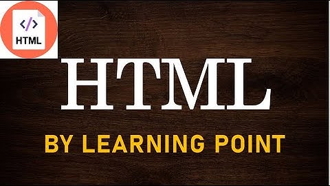 HTML  Introduction Lect#01  |HTML tutorial for beginners in Urdu/Hindi