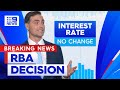 RBA leaves interest rates on hold at 4.35 per cent | 9 News Australia