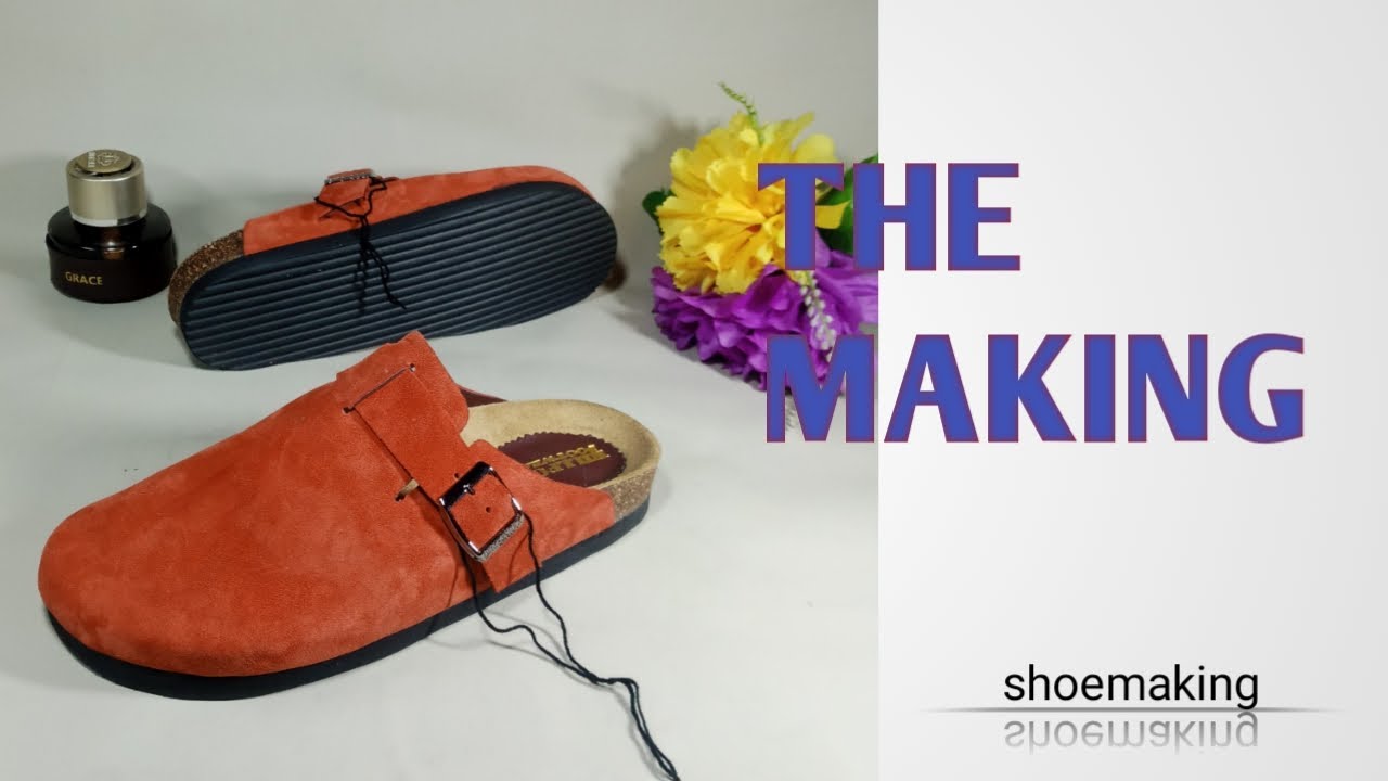 How to make this Trendy Birkenstocks halfshoe #shoemaking #beginners