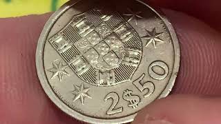 Portugal 2.5 escudos, 1973Coin Coins Money