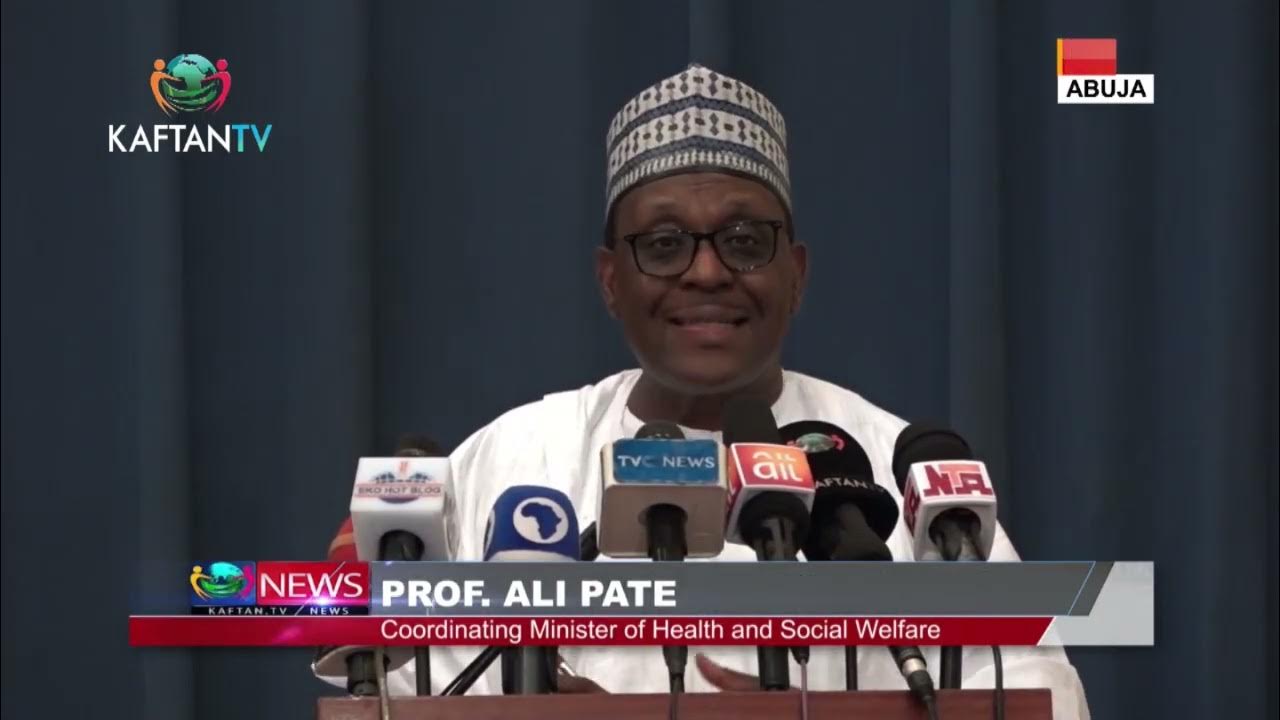 HEALTH IMPROVEMENT: Health Minister Pate Lays Out 4 Point Agenda For Sector