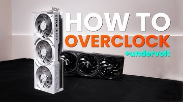 How to Overclock & Undervolt your NVIDIA GPU using MSI Afterburner