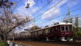 [4K動画] 阪急6050F 最後の春