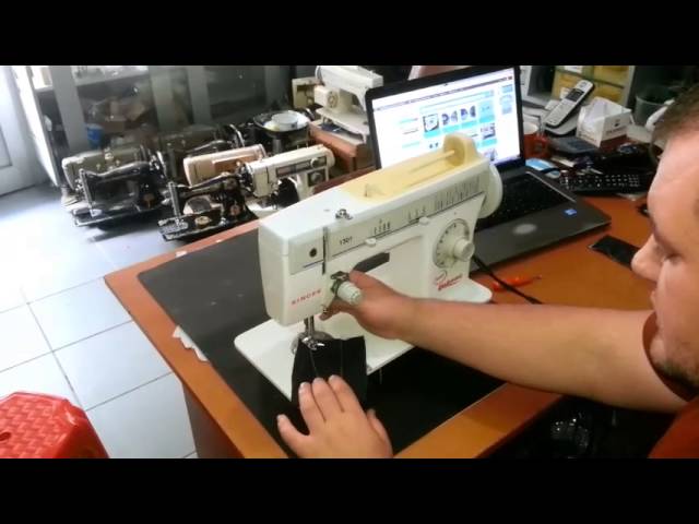 Singer 1301 kullanım videosu Kullanım klavuzu - YouTube
