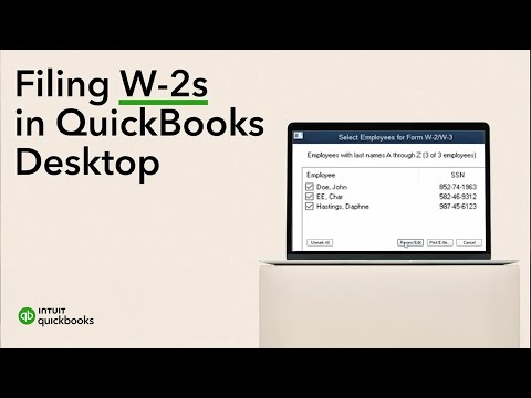 How to: Your guide to W-2s for 2021 taxes | QuickBooks Desktop