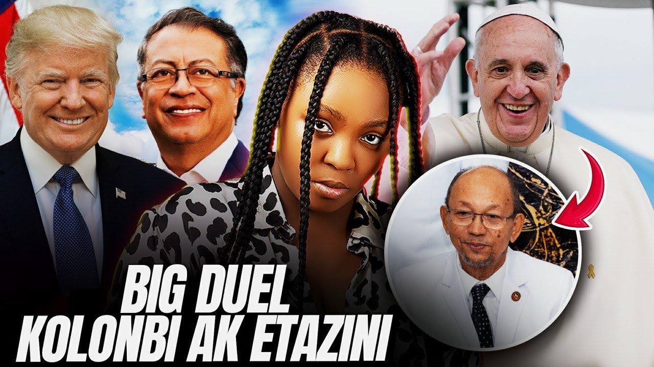 Trump pran kou Kolonbi frapel fo..Voltaire Manke kriye devan pape Francois /Fouco