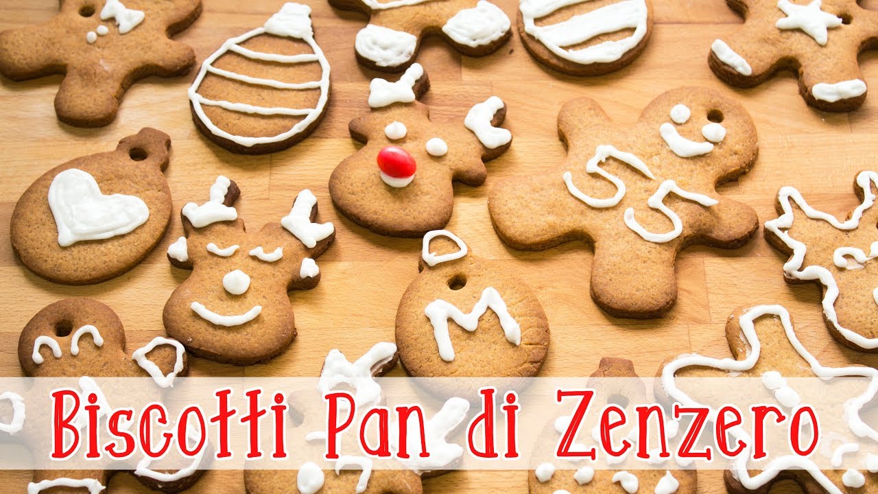 Biscotti Natale Pan Di Zenzero.Biscotti Pan Di Zenzero Gingerbread Ricetta Biscotti Di Natale 55winston55 Youtube