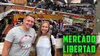 RUSOS VISITAN el MERCADO TECHADO MÁS GRANDE de AMERICA LATINA |Mercado San Juan de Dios (Libertad)