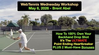 The Ultimate Heartbreaker - The Backhand Drop Shot:  The How, When, & Where 📱