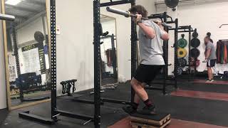 Barbell Patrick Step Up