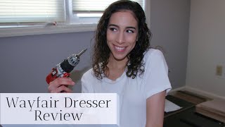 Wayfair Dresser Building and Review