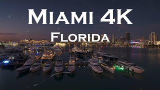 Miami Time Lapse 4K Video | Miami, Florida - USA